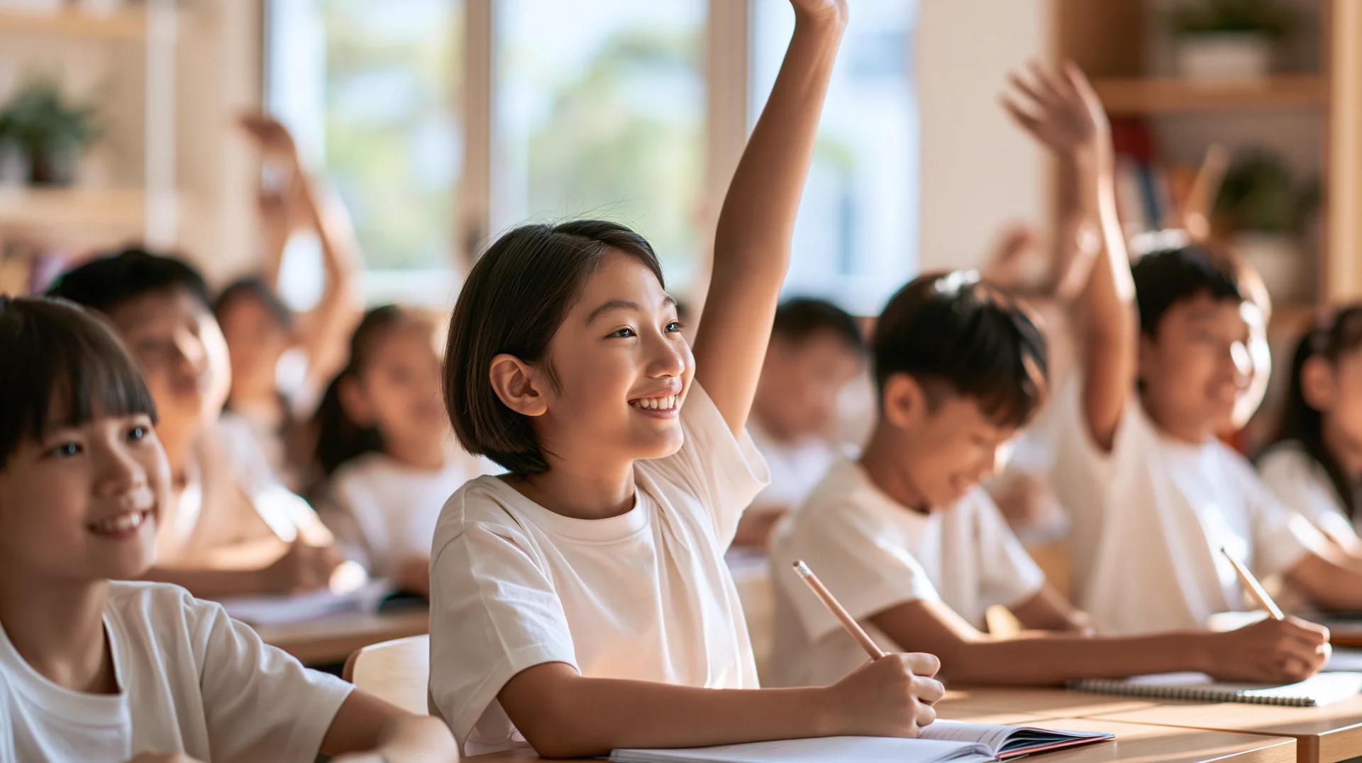 Students learning in a tuition class at Nanyang Education Center