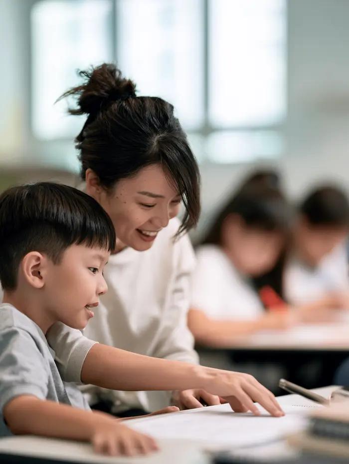 NYEC tutor providing one-on-one mentoring to a student