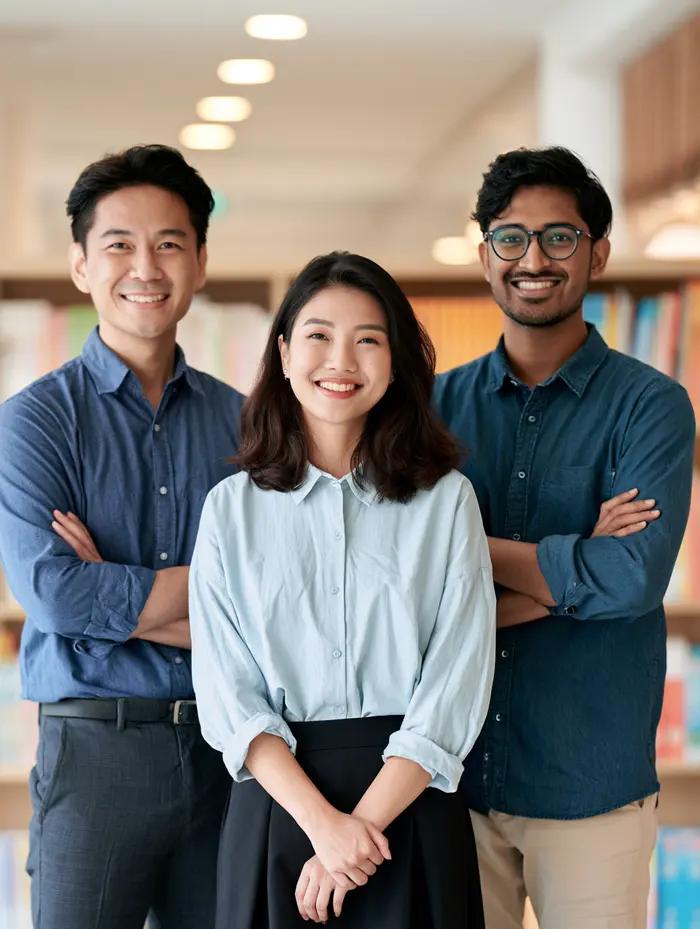 NYEC tutor team in the centre lobby
